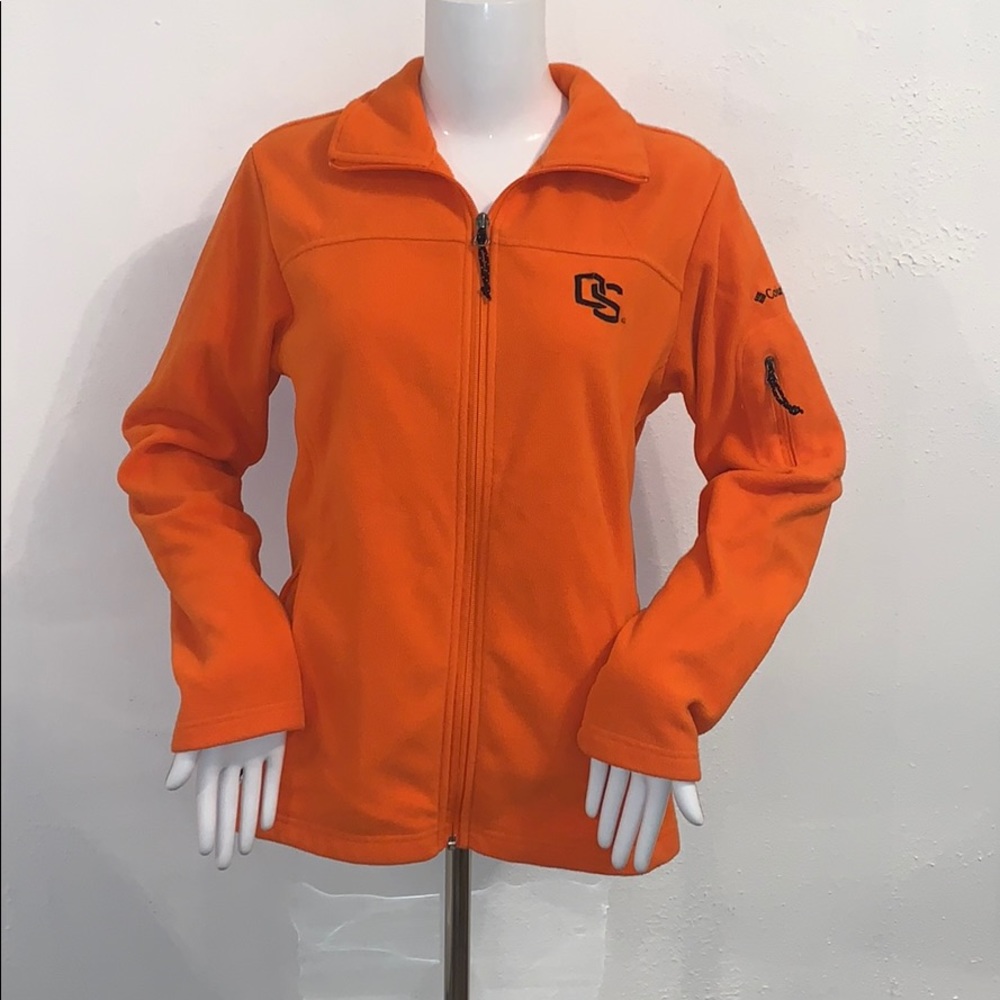 Oregon State Beavers Zip Up Fleece Jacket